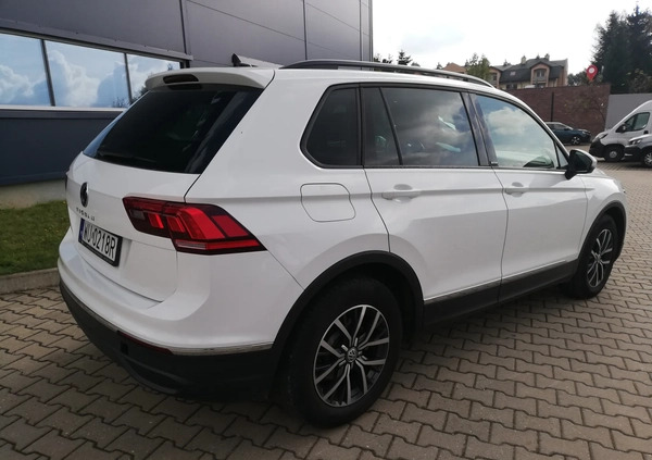 Volkswagen Tiguan cena 124900 przebieg: 55687, rok produkcji 2021 z Dobiegniew małe 529